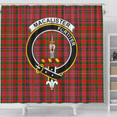 MacAlister Tartan Crest Shower Curtain